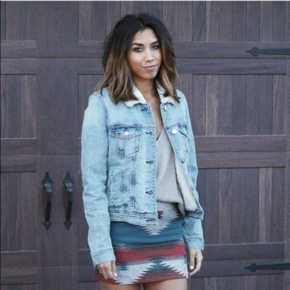 American Eagle Wool Blend Aztec Mexican Skirt NWT - Picture 2 of 7